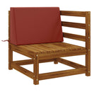 Ryghynde SOEST 100% polyester Rød 60 x 20 x 40 cm