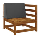 Ryghynde SOEST 100% polyester Antracit 60 x 20 x 40 cm