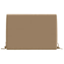 Ryghynde SOEST 100% polyester Gråbrun 60 x 20 x 40 cm