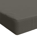 Sædehynde SOEST 100% polyester Grå 120 x 80 x 10 cm