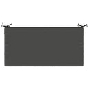 Sædehynde SOEST 100% polyester Antracit 120 x 80 x 10 cm