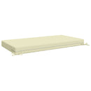 Sædehynde SOEST 100% polyester Cremefarvet 120 x 80 x 10 cm