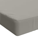 Sædehynde SOEST 100% polyester Grå 120 x 80 x 10 cm