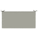 Sædehynde SOEST 100% polyester Grå 120 x 80 x 10 cm