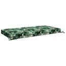 Sædehynde SOEST 100% polyester Bladmønster 120 x 80 x 10 cm