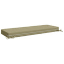 Sædehynde SOEST 100% polyester Lys grøn 120 x 40 x 10 cm