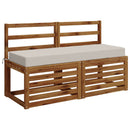 Sædehynde SOEST 100% polyester Hvid 120 x 40 x 10 cm