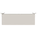 Sædehynde SOEST 100% polyester Hvid 120 x 40 x 10 cm