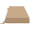 Sædehynde SOEST 100% polyester Sandfarvet 120 x 40 x 10 cm