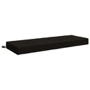 Sædehynde SOEST 100% polyester Sort 120 x 40 x 10 cm