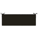 Sædehynde SOEST 100% polyester Sort 120 x 40 x 10 cm
