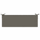 Sædehynde SOEST 100% polyester Grå 120 x 40 x 10 cm
