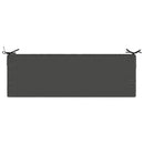 Sædehynde SOEST 100% polyester Antracit 120 x 40 x 10 cm