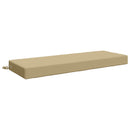 Sædehynde SOEST 100% polyester Beige 120 x 40 x 10 cm