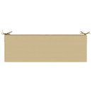 Sædehynde SOEST 100% polyester Beige 120 x 40 x 10 cm