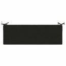 Sædehynde SOEST 100% polyester Sort 120 x 40 x 10 cm