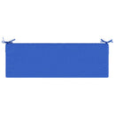 Sædehynde SOEST 100% polyester Kongelig blå 120 x 40 x 10 cm