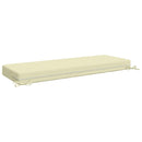 Sædehynde SOEST 100% polyester Cremefarvet 120 x 40 x 10 cm