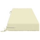 Sædehynde SOEST 100% polyester Cremefarvet 120 x 40 x 10 cm