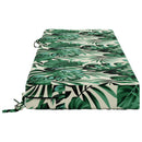 Sædehynde SOEST 100% polyester Bladmønster 120 x 40 x 10 cm