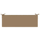 Sædehynde SOEST 100% polyester Gråbrun 120 x 40 x 10 cm
