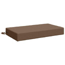 Sædehynde SOEST 100% polyester Gråbrun 70 x 40 x 10 cm