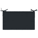 Sædehynde SOEST 100% polyester Mørk blå 70 x 40 x 10 cm