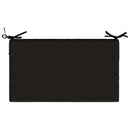 Sædehynde SOEST 100% polyester Sort 70 x 40 x 10 cm