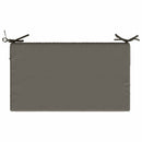 Sædehynde SOEST 100% polyester Grå 70 x 40 x 10 cm