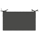 Sædehynde SOEST 100% polyester Antracit 70 x 40 x 10 cm