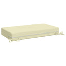 Sædehynde SOEST 100% polyester Cremefarvet 70 x 40 x 10 cm