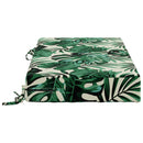 Sædehynde SOEST 100% polyester Bladmønster 70 x 40 x 10 cm