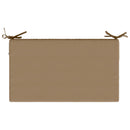 Sædehynde SOEST 100% polyester Gråbrun 70 x 40 x 10 cm