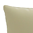 1-delte rygpuder PUTTEN 100% polyester Lys grøn 50 x 40 x 15 cm