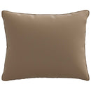 1-delte rygpuder PUTTEN 100% polyester Gråbrun 50 x 40 x 15 cm
