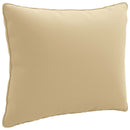 1-delte rygpuder PUTTEN 100% polyester Beige 50 x 40 x 15 cm