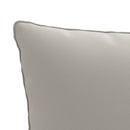 1-delte rygpuder PUTTEN 100% polyester Grå 50 x 40 x 15 cm