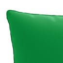 1-delte rygpuder PUTTEN 100% polyester Grøn 50 x 40 x 15 cm