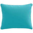 1-delte rygpuder PUTTEN 100% polyester Turkis 50 x 40 x 15 cm
