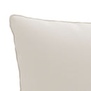 1-delte rygpuder PUTTEN 100% polyester Hvid 60 x 40 x 15 cm