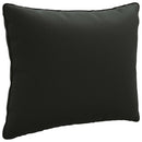 1-delte rygpuder PUTTEN 100% polyester Sort 60 x 40 x 15 cm
