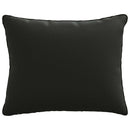 1-delte rygpuder PUTTEN 100% polyester Sort 60 x 40 x 15 cm