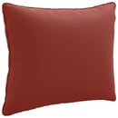 1-delte rygpuder PUTTEN 100% polyester Rød 60 x 40 x 15 cm