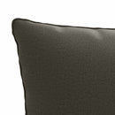 1-delte rygpuder PUTTEN 100% polyester Antracit 60 x 40 x 15 cm