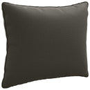 1-delte rygpuder PUTTEN 100% polyester Antracit 60 x 40 x 15 cm