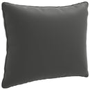 1-delte rygpuder PUTTEN 100% polyester Antracit 60 x 40 x 15 cm