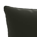 1-delte rygpuder PUTTEN 100% polyester Sort 60 x 40 x 15 cm