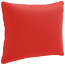 1-delte rygpuder PUTTEN 100% polyester Rød 60 x 40 x 15 cm