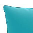 1-delte rygpuder PUTTEN 100% polyester Turkis 60 x 40 x 15 cm