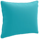 1-delte rygpuder PUTTEN 100% polyester Turkis 60 x 40 x 15 cm